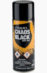 Spray: Chaos Black Primer